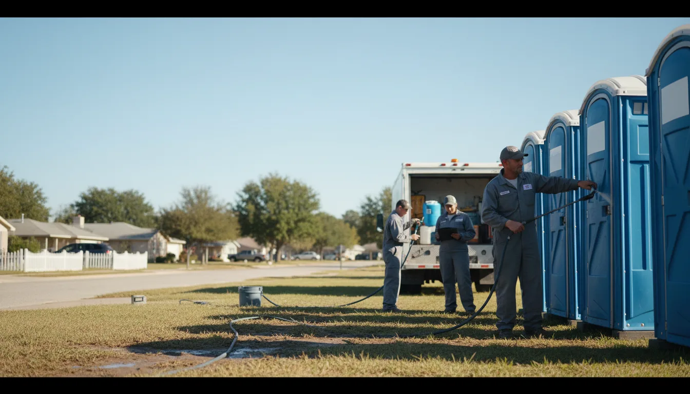 Long-Term Portable Toilet Rental in Siloam, NC near me